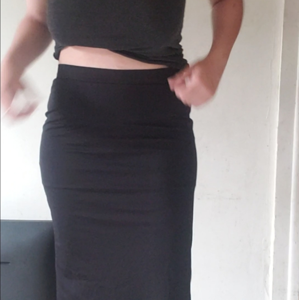 NWT E by egreis maxi skirt size large